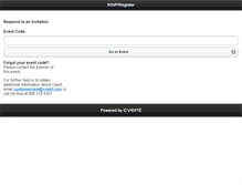 Tablet Screenshot of educatedminds.cvent.com