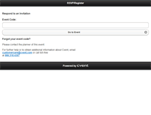 Tablet Screenshot of mexicomeetingsnetwork.cvent.com