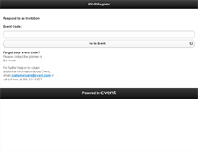 Tablet Screenshot of altarum.cvent.com