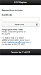 Mobile Screenshot of jobson.cvent.com