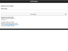 Tablet Screenshot of meded.cvent.com