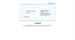 Desktop Screenshot of csp.cvent.com